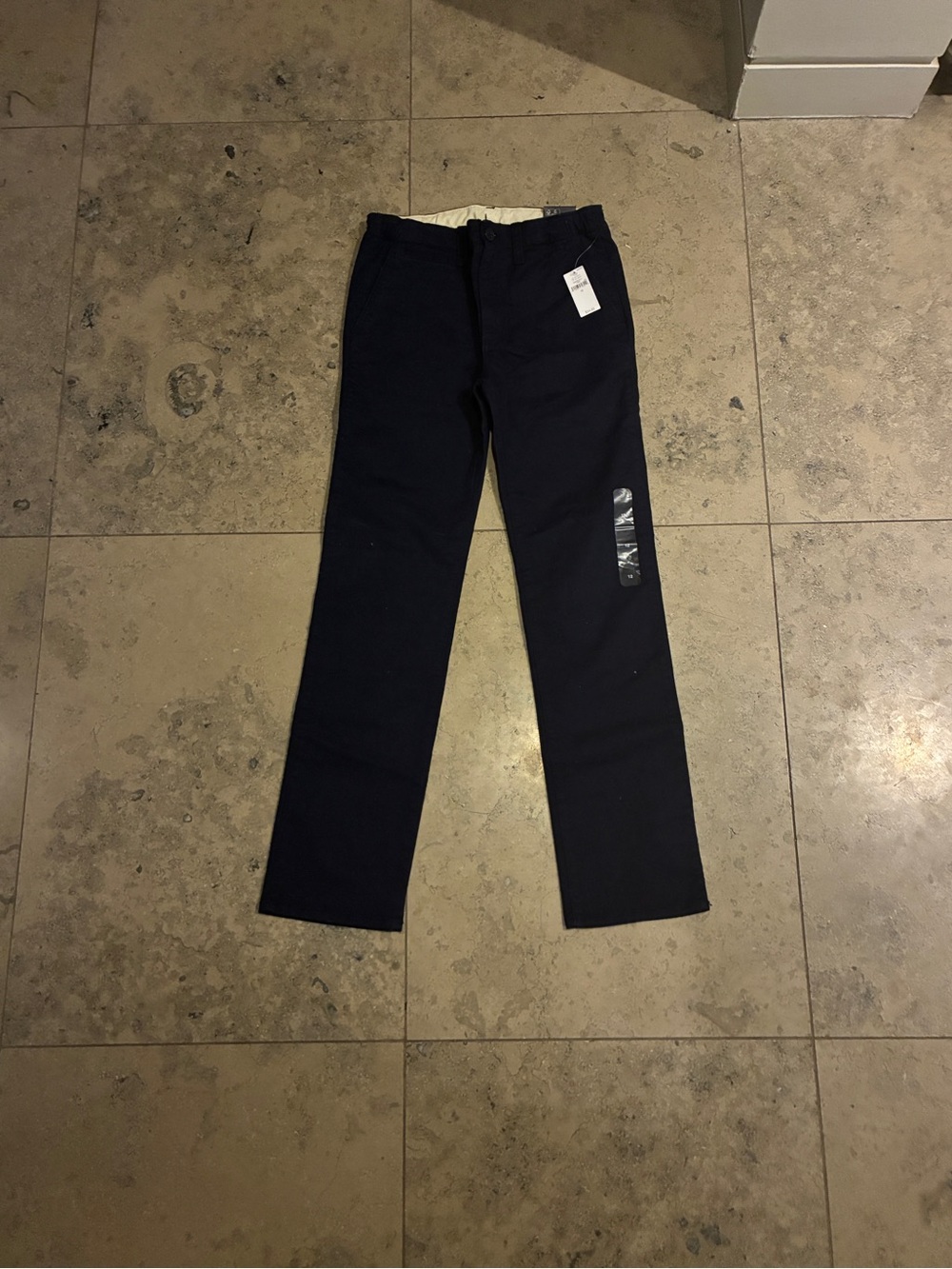 GAP kids Navy Straight Chinos